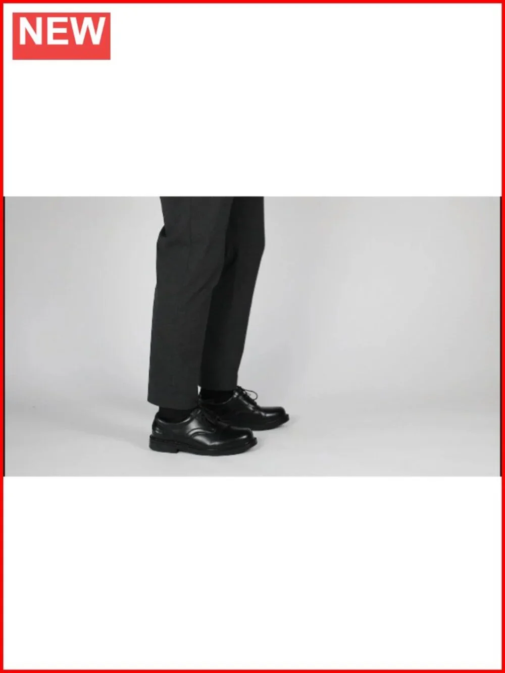 Plain-Toe Oxford with Padded Collar, Mesh Lining, Comfort Insole
